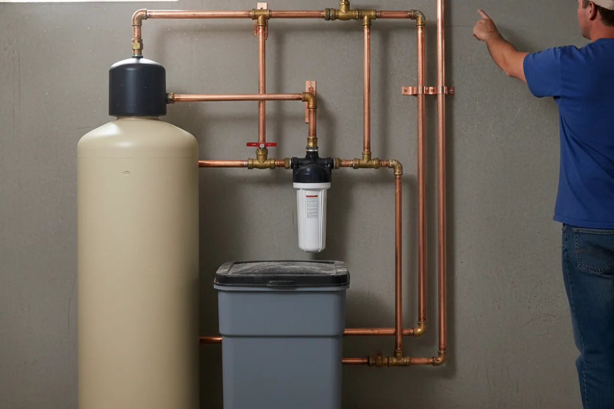 Whole-house water treatment system installed in Vermillion